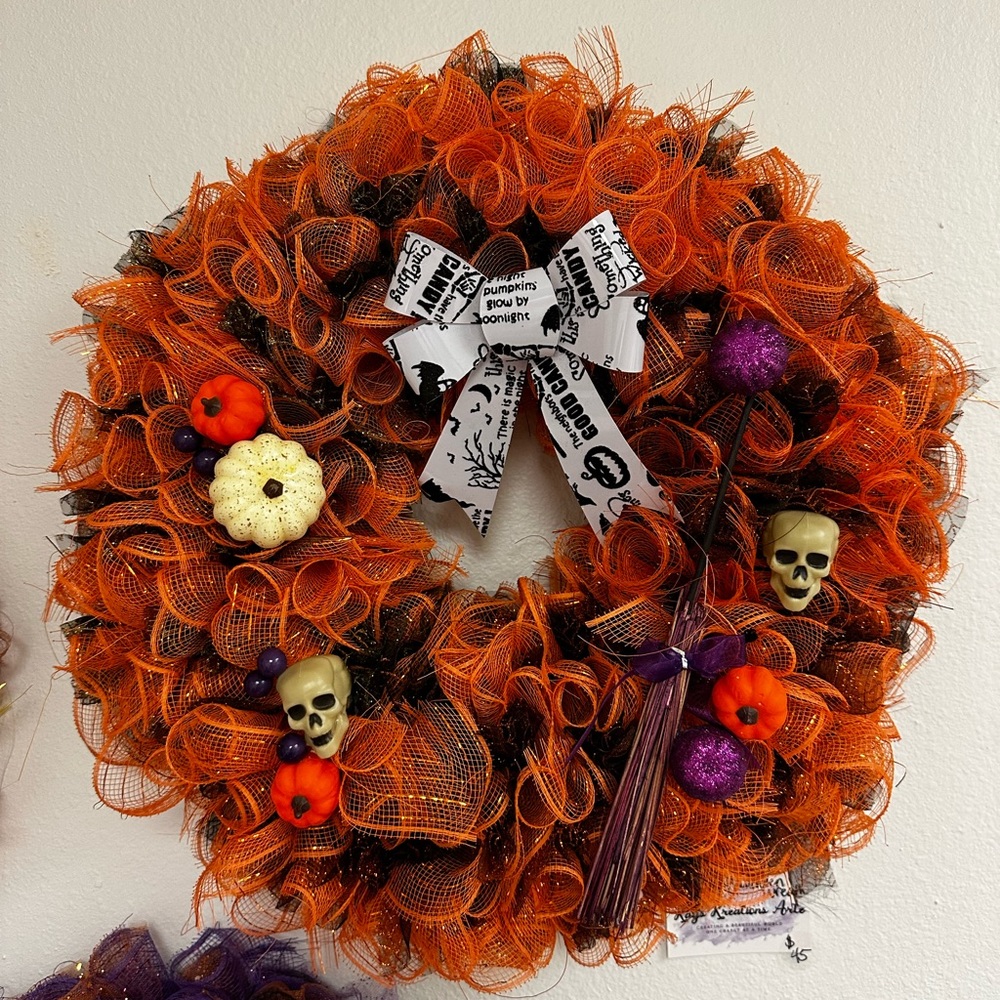 Halloween wreath
